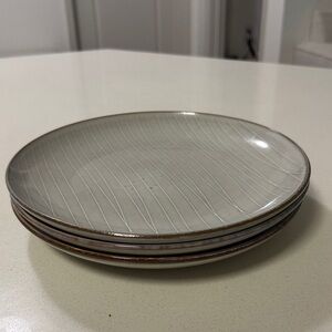 Discontinued GrayBlue Dinner Plate Set